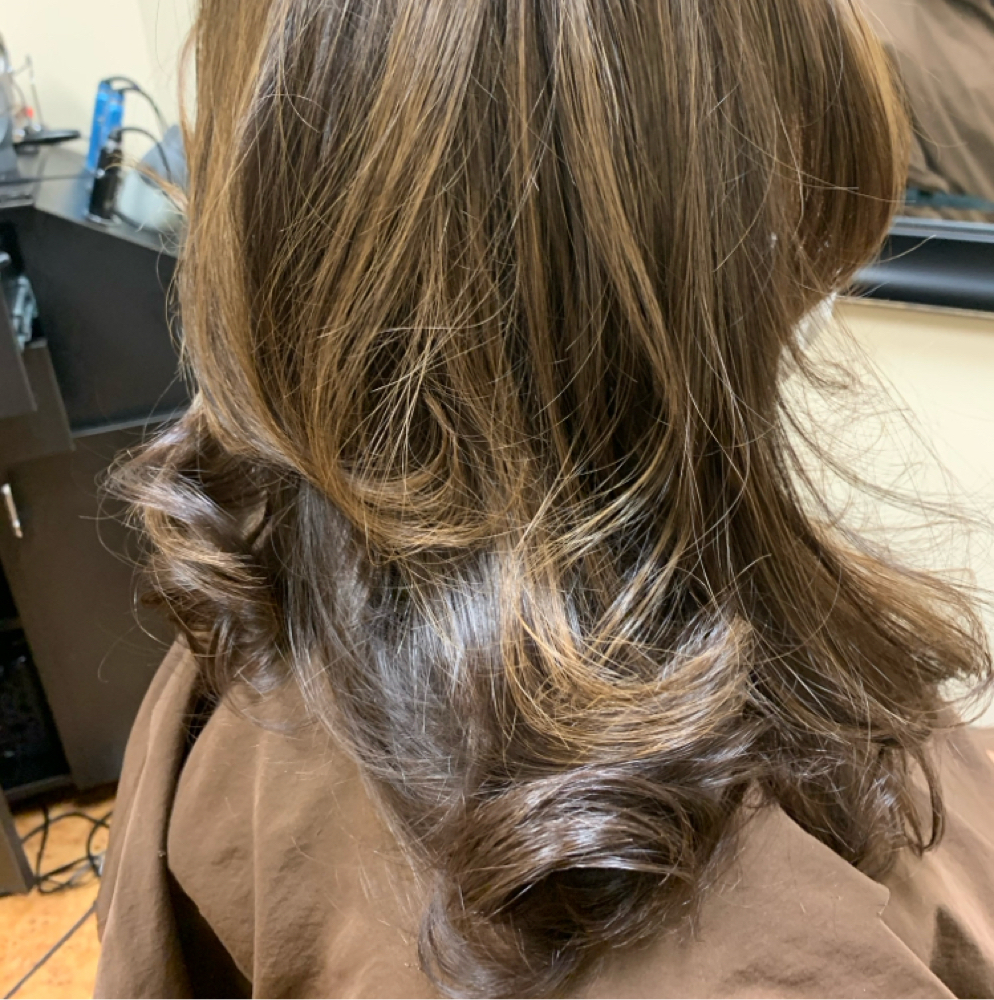 Highlights & Grey Coverage at Classic Manes Hair Studio in Cincinnati, OH