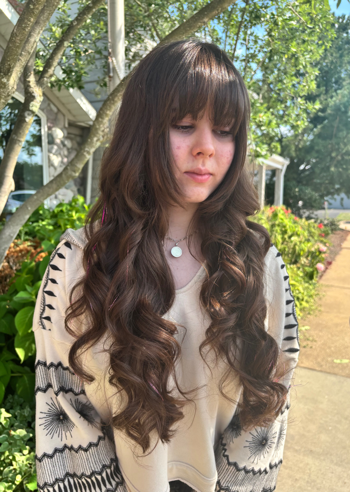 Bang / Neck Trim at Blooming Hair Co. in Canal Fulton, OH