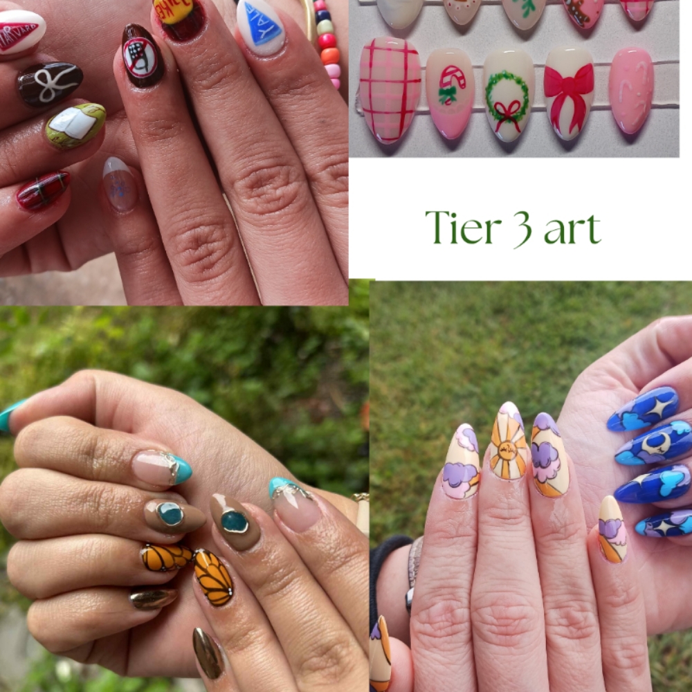 Teir 3 Nail Art