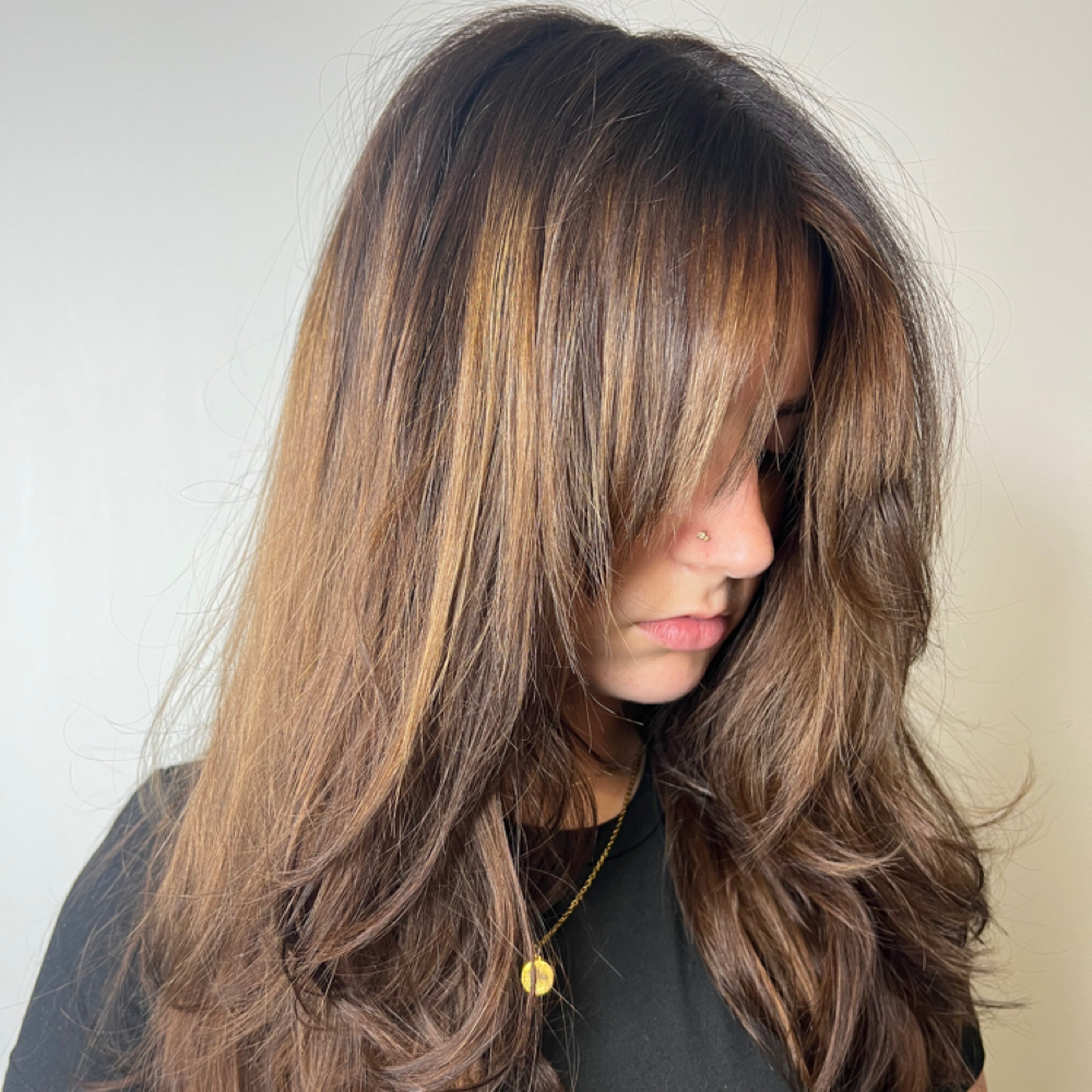Partial Balayage at Sacred Glow Studio in Milwaukee, WI