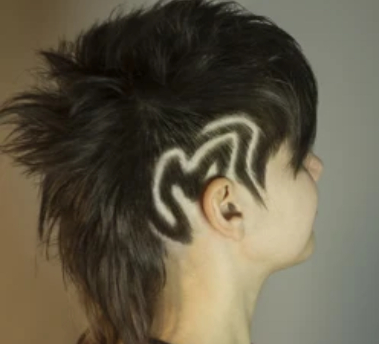 Basic Hair Design (shaved Design) at Wicked Hair Co. in Keene, NH