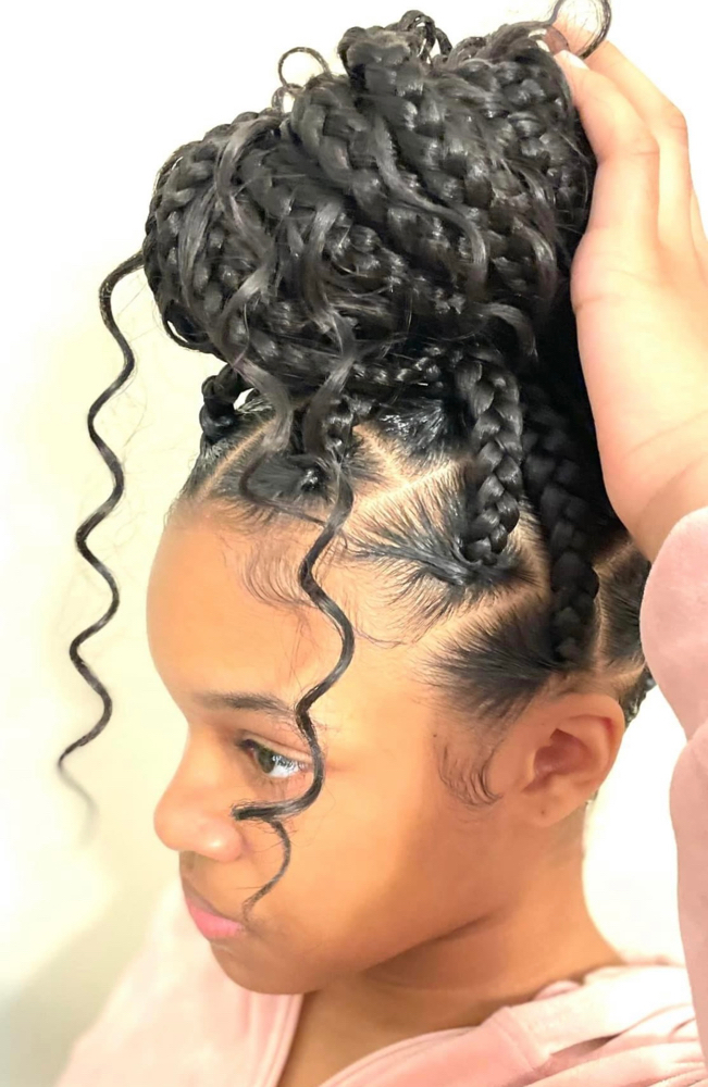 Large Knotless No Curls