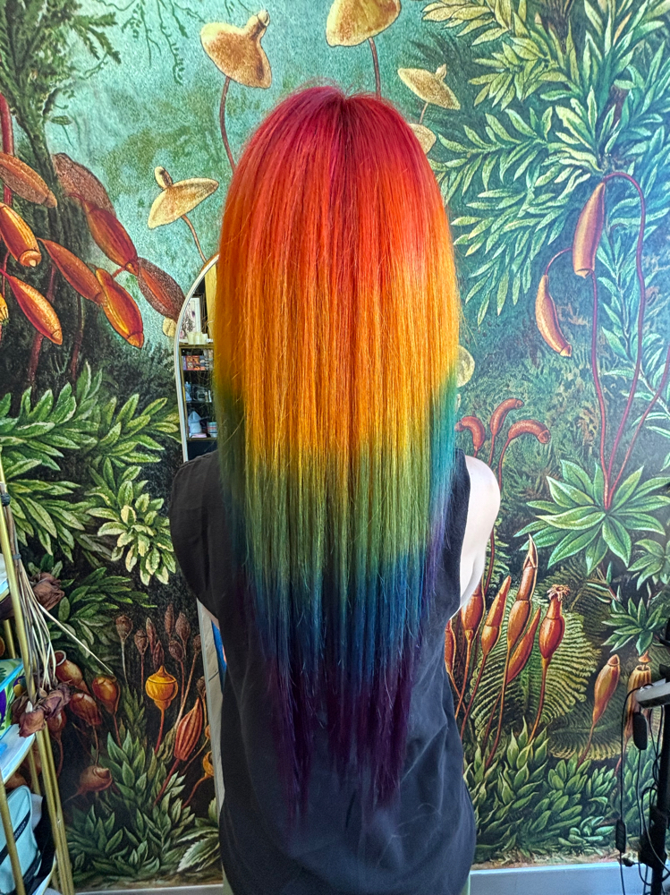 Rainbow Hair