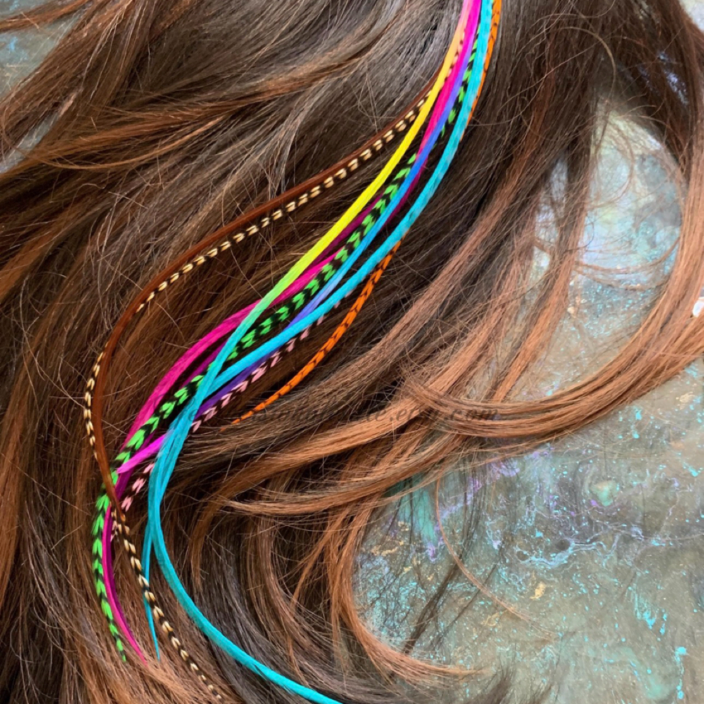 Feather Extensions *5 Ex* at Bloomington Extension Bar and Salon in Lubbock, TX
