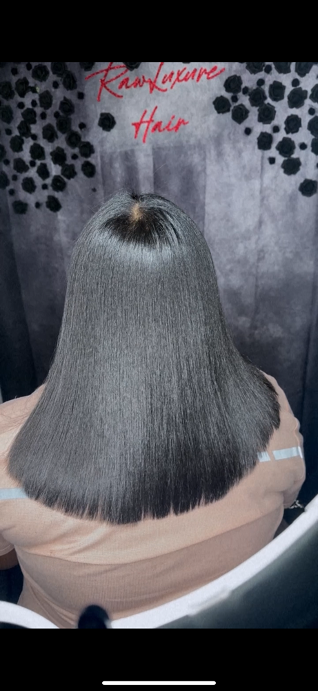 Diamond Silk Press at Rawluxure Hair & Body in Jonesboro, GA