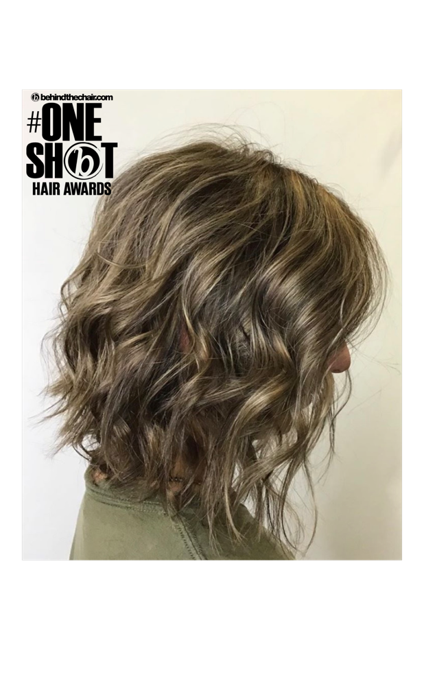 Haircut With Flat-Curling Iron