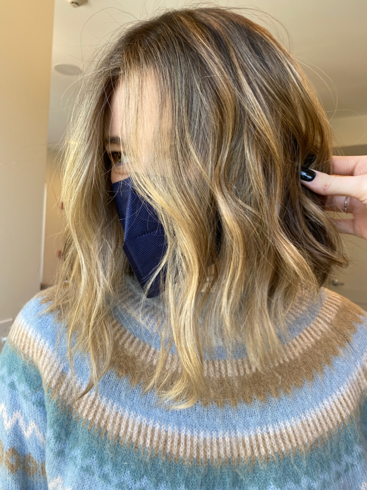 Express Blonding w Wash & Style