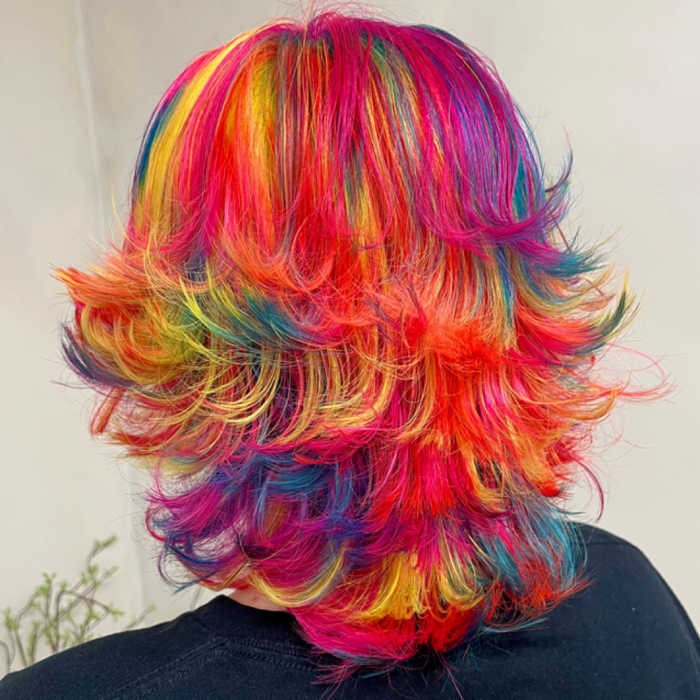 Vivids w/ full lightener at DyeHardCali in Alliance, OH