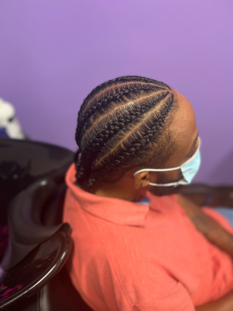 Men Hair Braiding (Full Head)