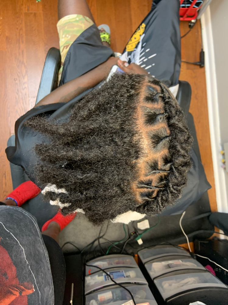 Retwist & Basic Style (Half Head)