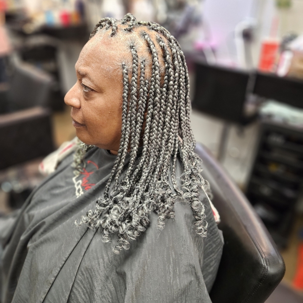 Traditional Box Braids at Mane Attraxion Beauty in Indianapolis, IN