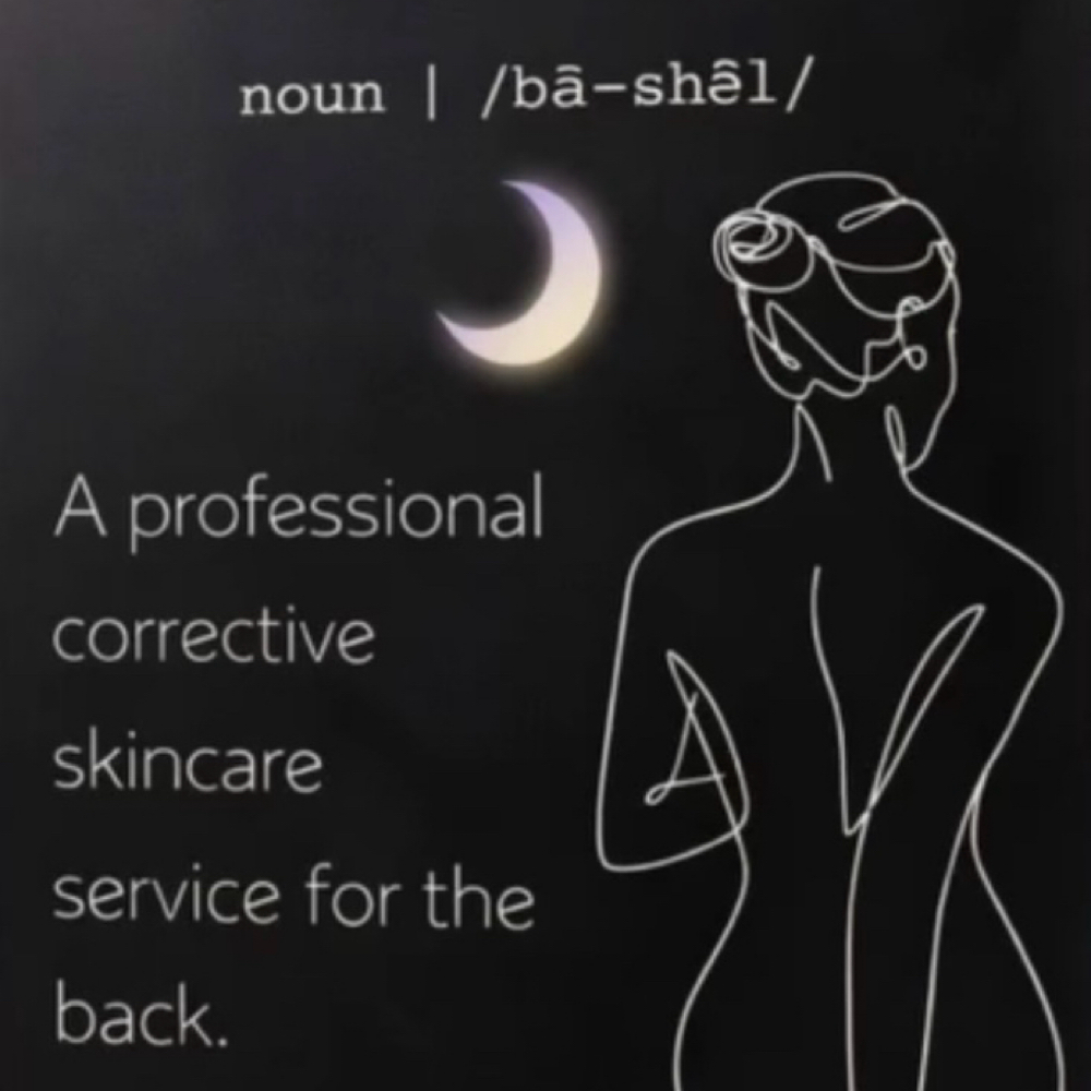 Back Facial “Bacial” at Esthetics By Deidre / Denali Whispers Skincare in Lakeport, CA