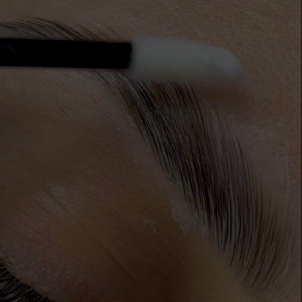 brow lami maintence at PureHavenEsthetics in Kearney, NE