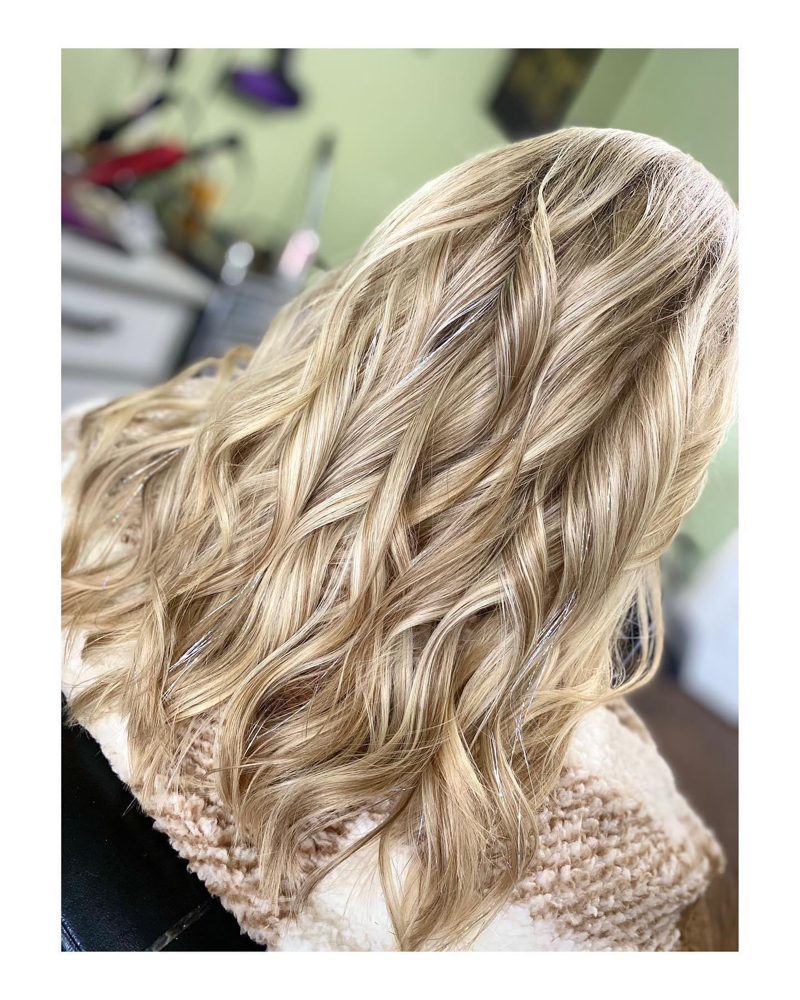 •partial blonding service•