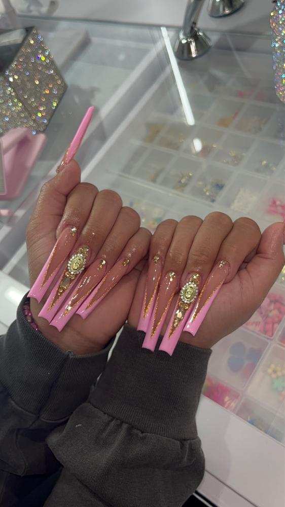 ACRYLIC NAIL FILL at MaBlingzMe in Stockton, CA