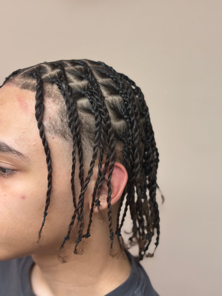 Medium Individual Twist/Braids at Crowned Beauty Studios LLC in Detroit, MI