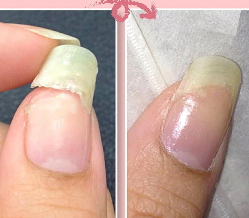 nail fix at Brilliance Hair salon in Glendale, CA