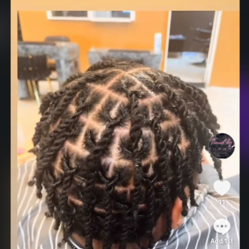 Invisible Locs at Cute, Simple and Classy Beauty Lounge in Fairfield, CA