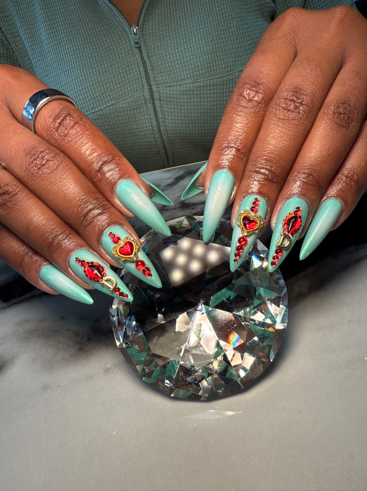 Gel-X Full Set at Nailz By Holliwood in los Angelos, CA