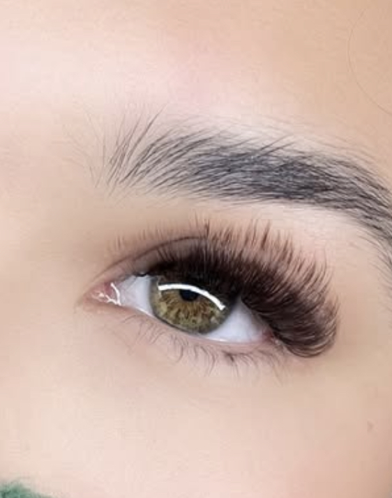 Brown Lash Extension Set