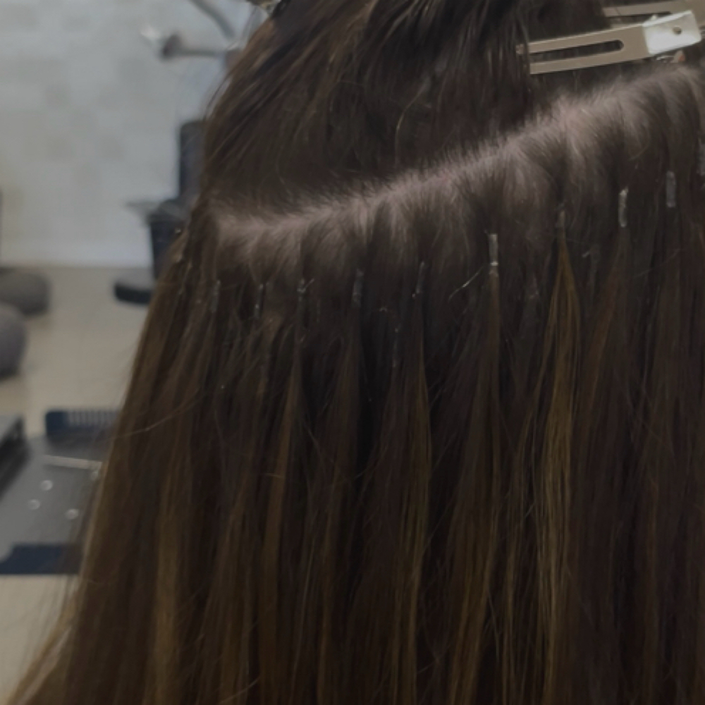 Micro K tip installation at Madeline McCleve Hair Co. in Mesa, AZ