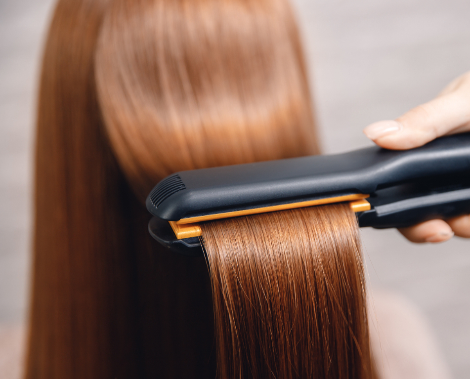 Flat Iron at Hair@920 in New Brighton, MN