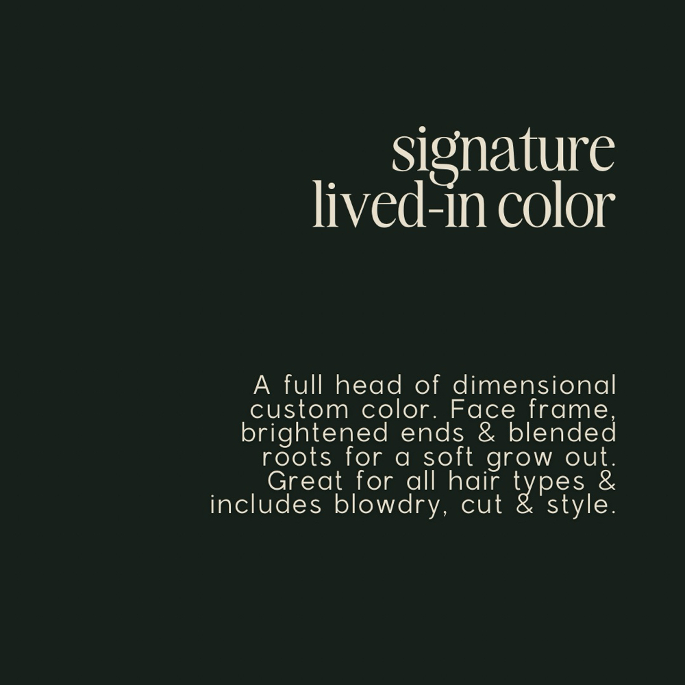 signature lived-in color