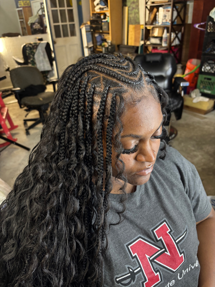Flipover Fulani at ManiiStylez in Baton Rouge, LA