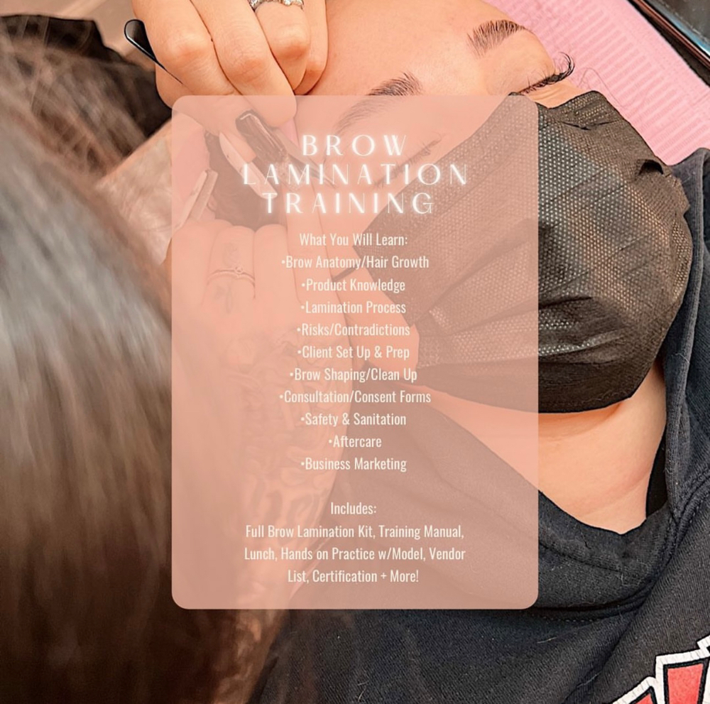 Brow Lamination Training