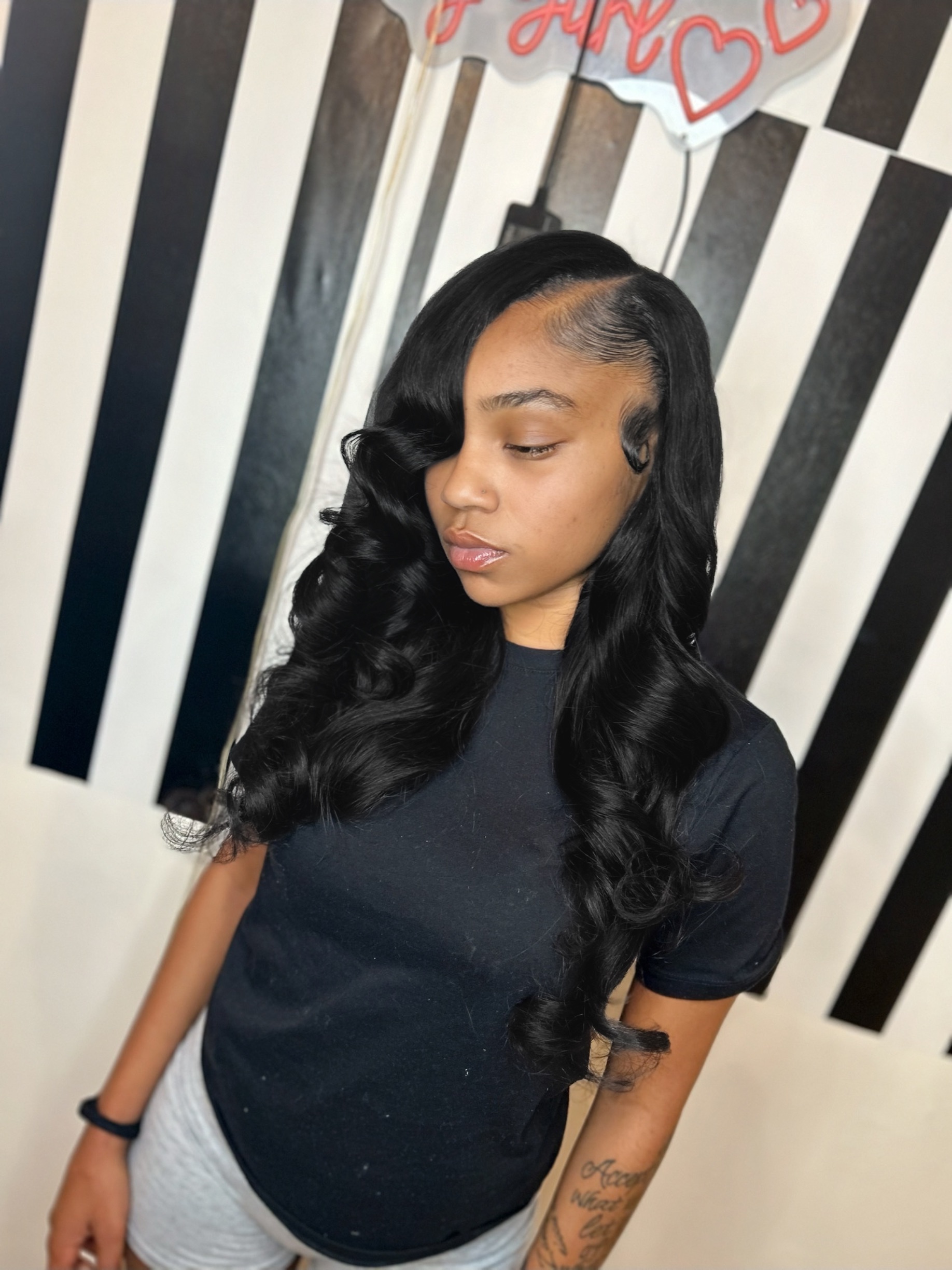Quick Weave/ Leave Out at LaNaya Styles in Gastonia, NC