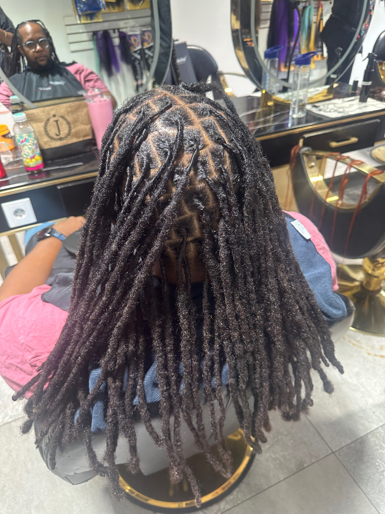 Loc Retwist Only at The Crown Garden in Jamaica, NY