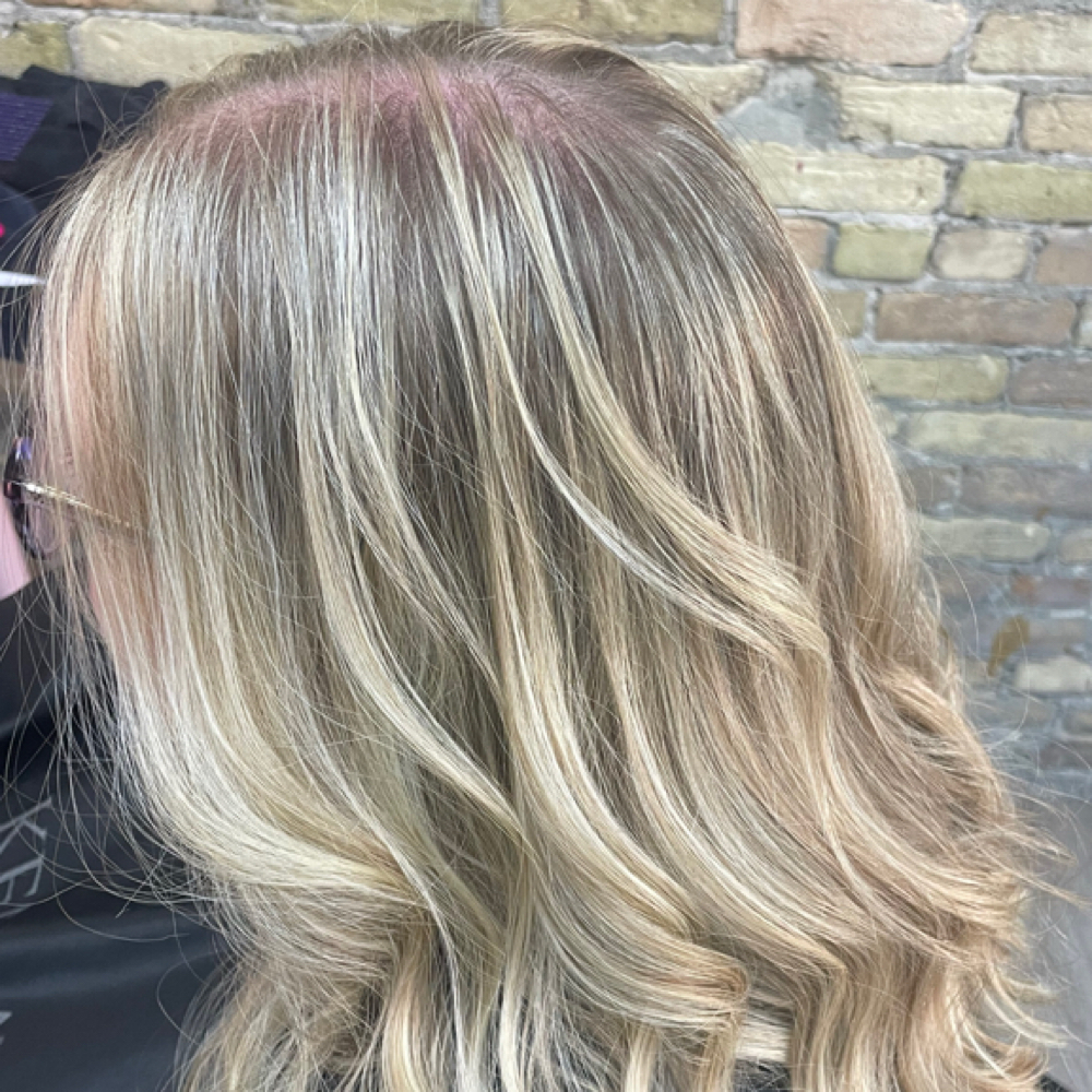 Mini Highlight at Studio D Hair Salon in Bay City, MI