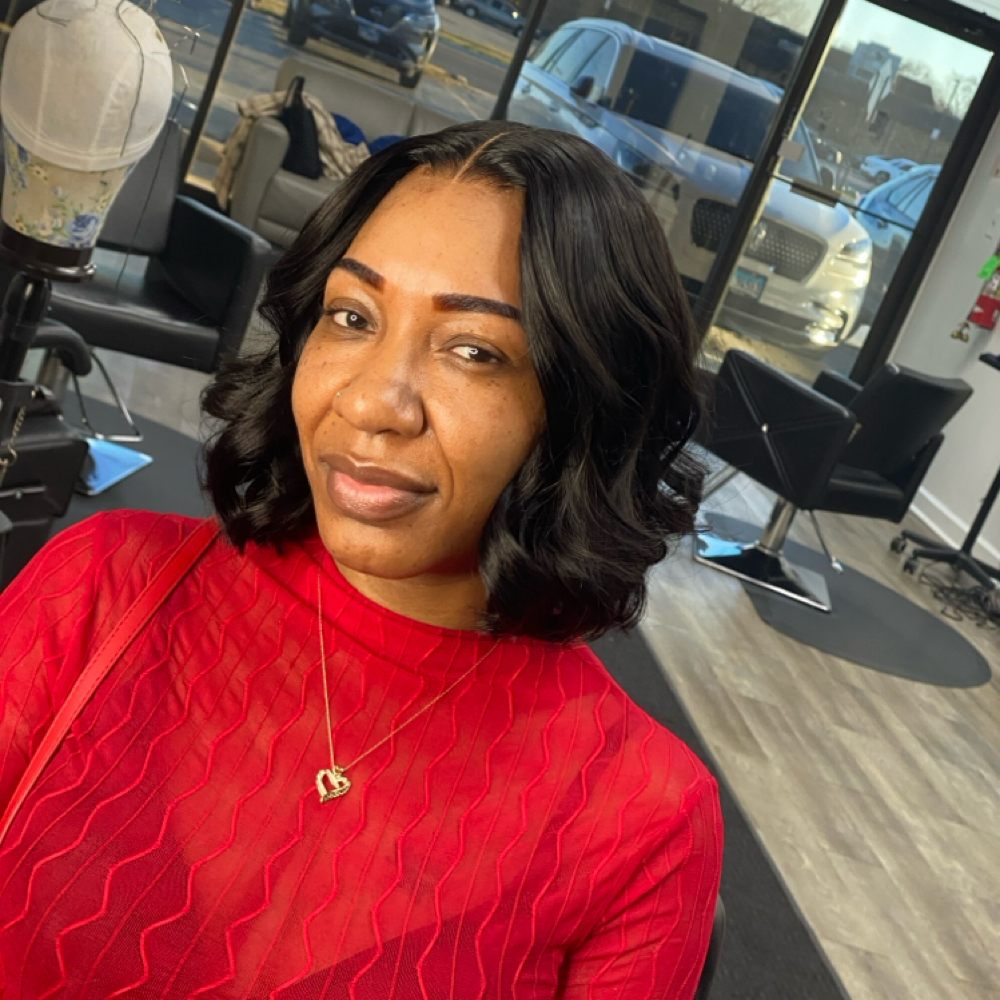 Lace Closure Bob Sewin at Healthy Hair By Toni in Calumet City, IL