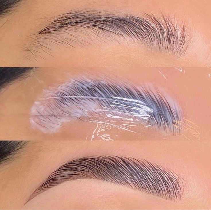 Eyebrow lamination