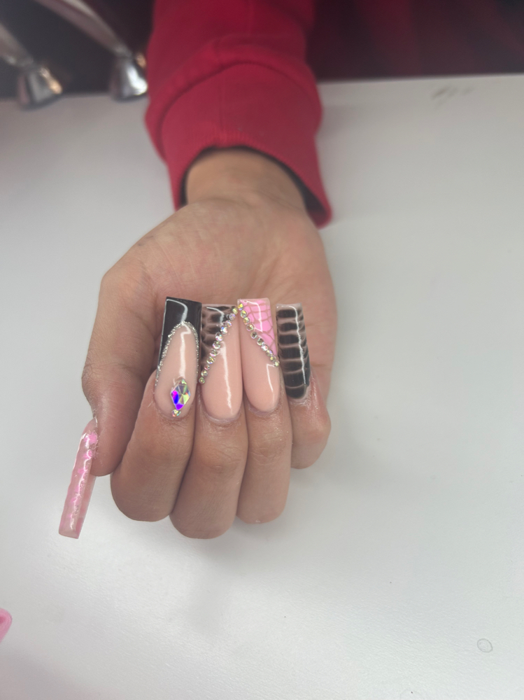 long acrylic set