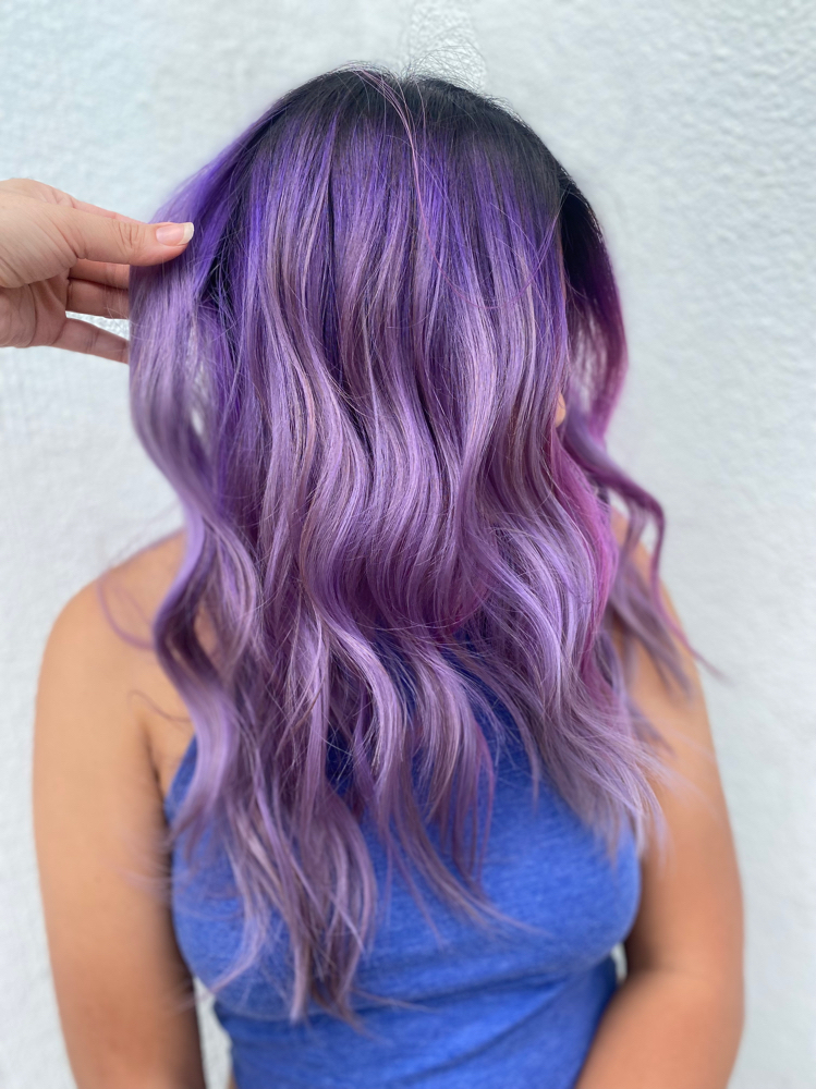 Blonding Service + Vivid Color