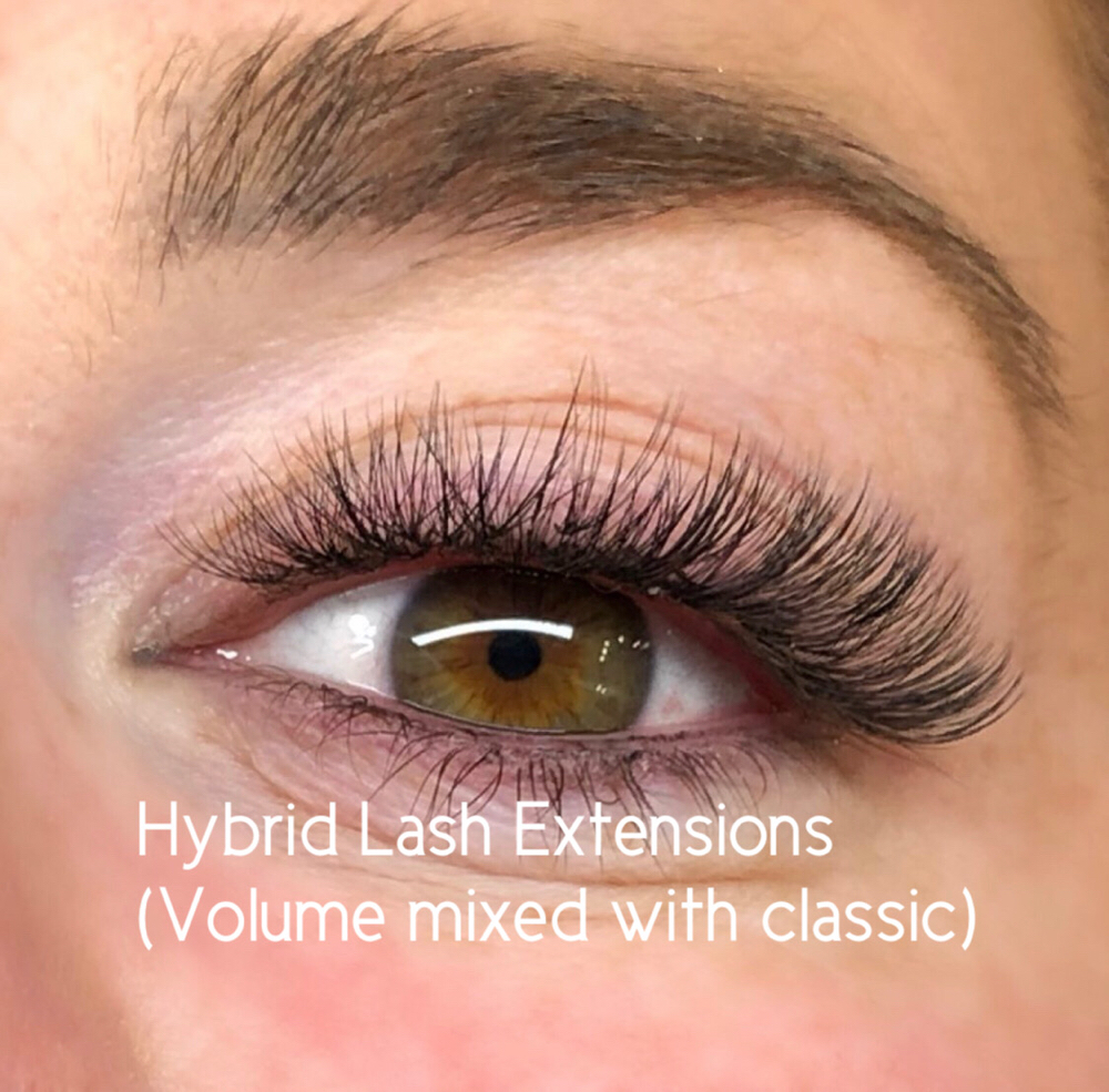 Eyelash Extensions Full Set-HYBRID