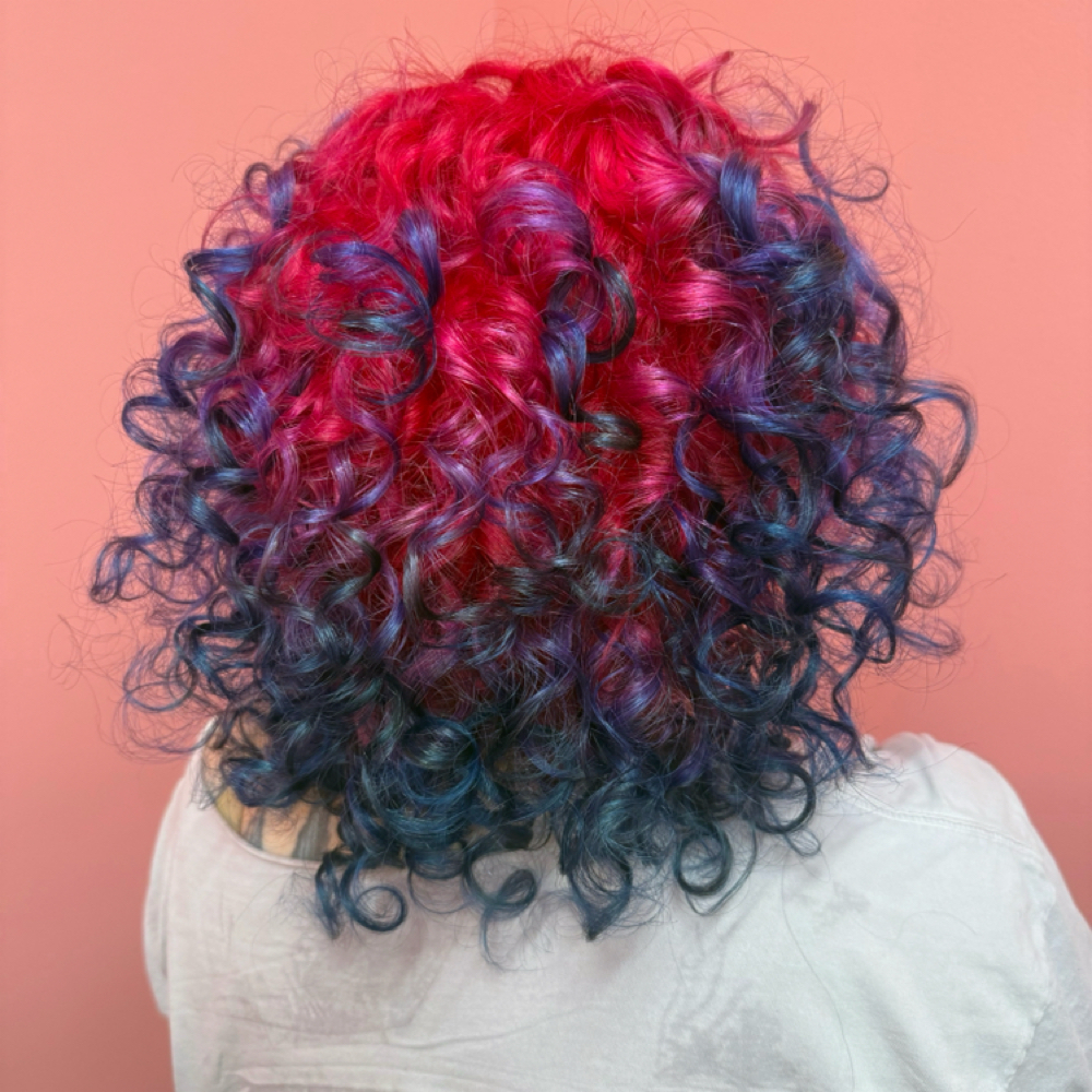 Vivid + Creative Color at IDK My BFF Tiggz in Portland, OR