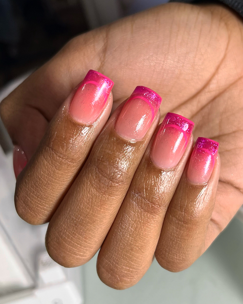 Short Gel Extensions at Jazmine Fugate in Gainesville, FL