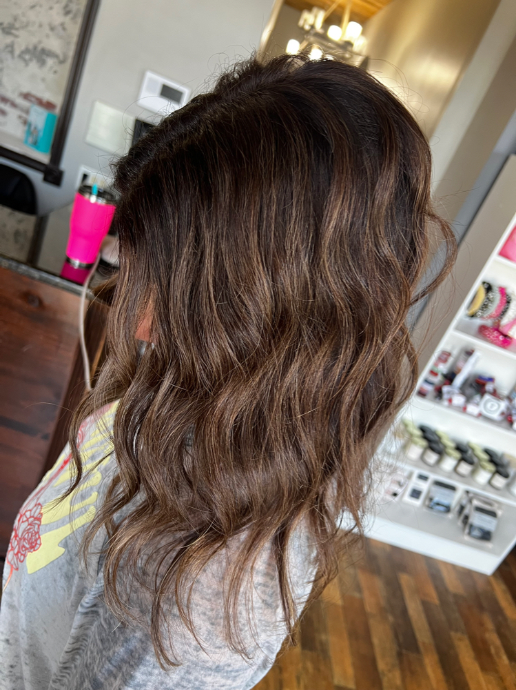 Root Touch Up w/ Lowlights