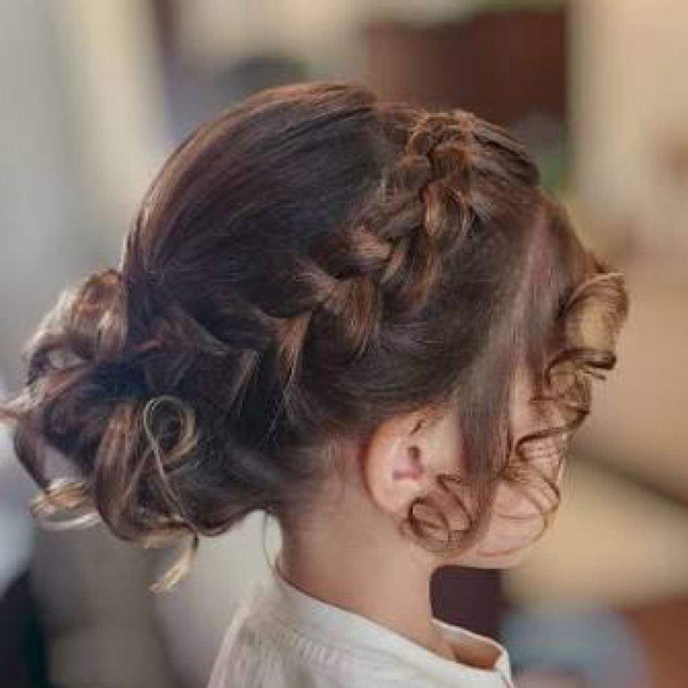 Children’s Updo at The Refined Style Co in New Britain, CT