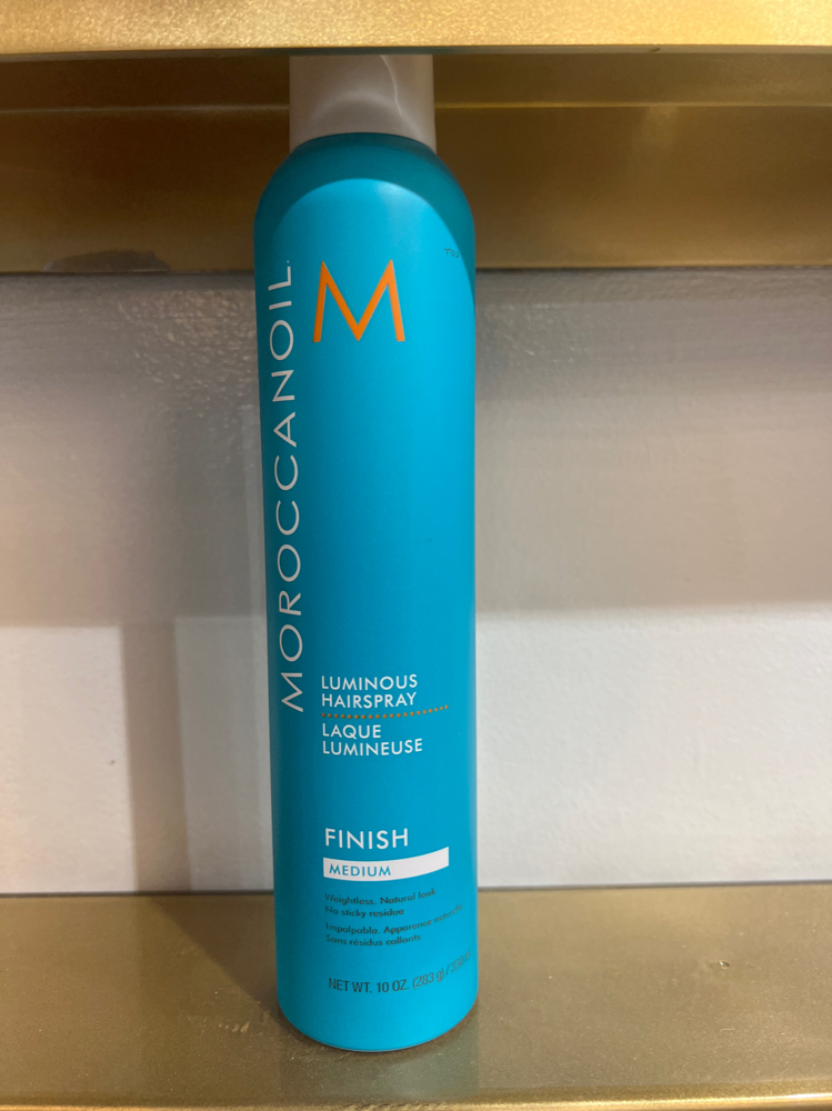 Moroccan Oil Luminous Hairspray at REV BEAUTY COLLECTIVE in Cranberry Twp, PA