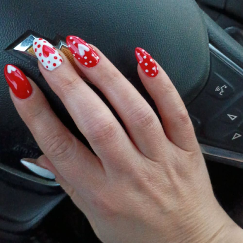 Acrylic Overlay at The Nail Vault in Williamsburg, VA