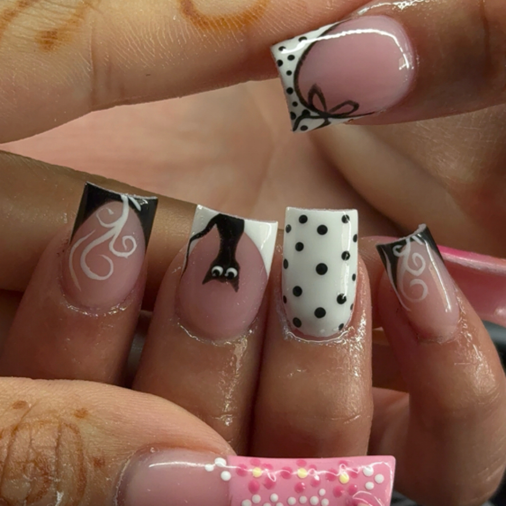 Medium Polygel Nails at Nails X KayKay in Clearfield, UT