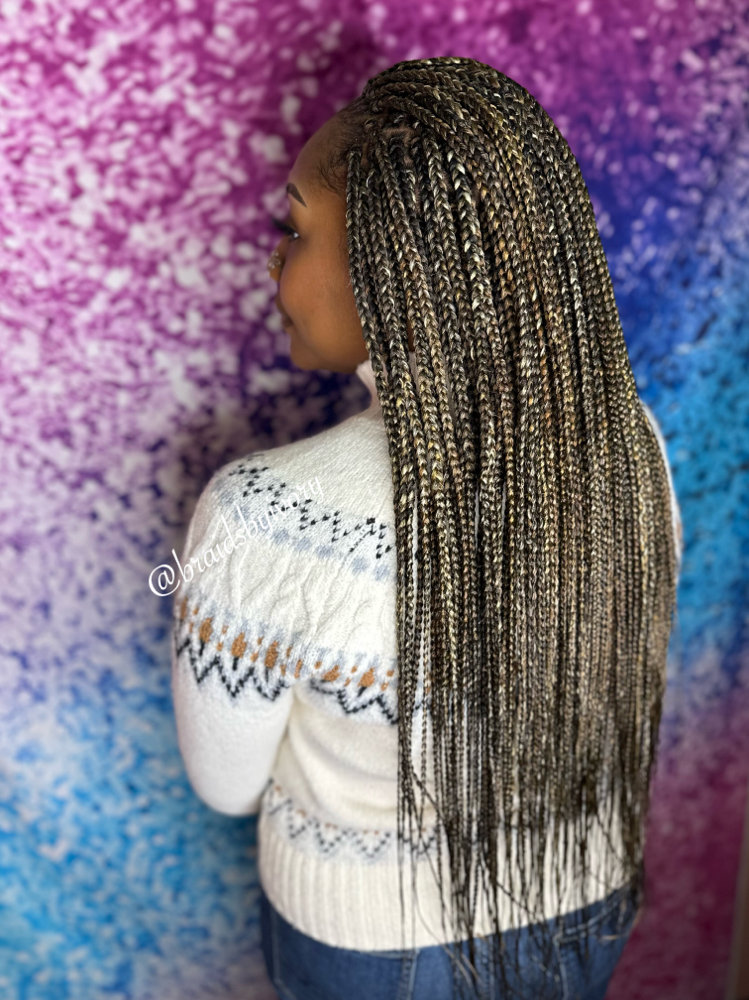 Box Braids(waist-length)