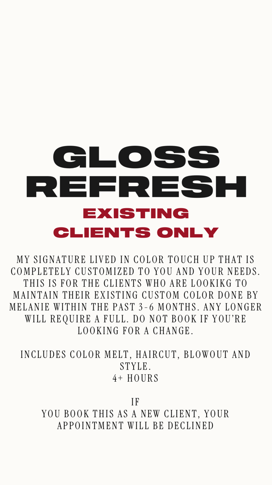 Gloss Refresh