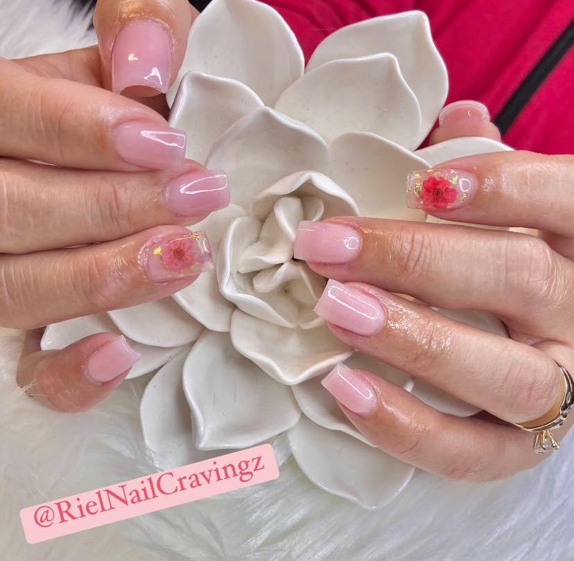 Encapsulated Nail Art