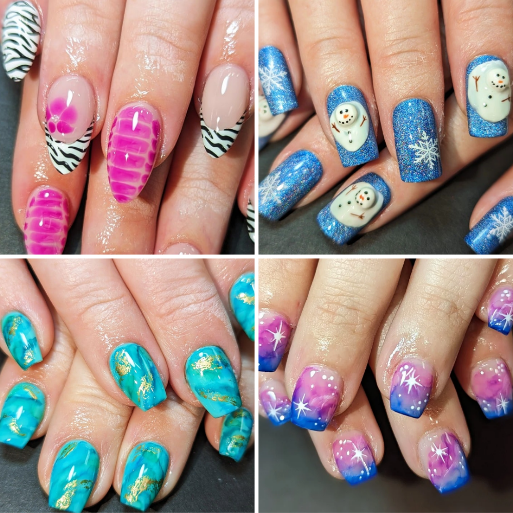 Gel X Full Set-5 Fingers Art Per Hand