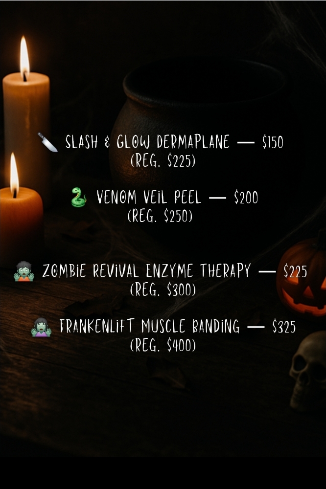 Spooky Specials (October Only!)