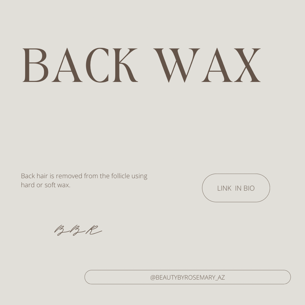 Back Wax